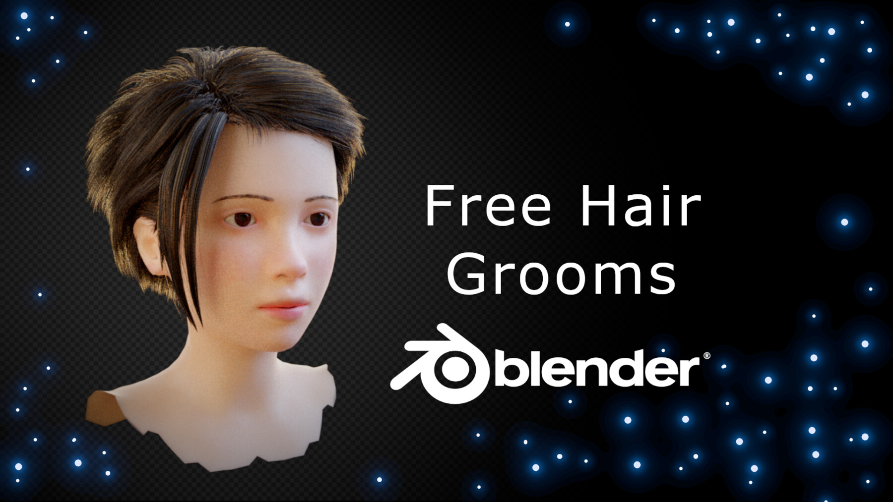 ArtStation - Free Hair Grooms (Blender Project) | Resources