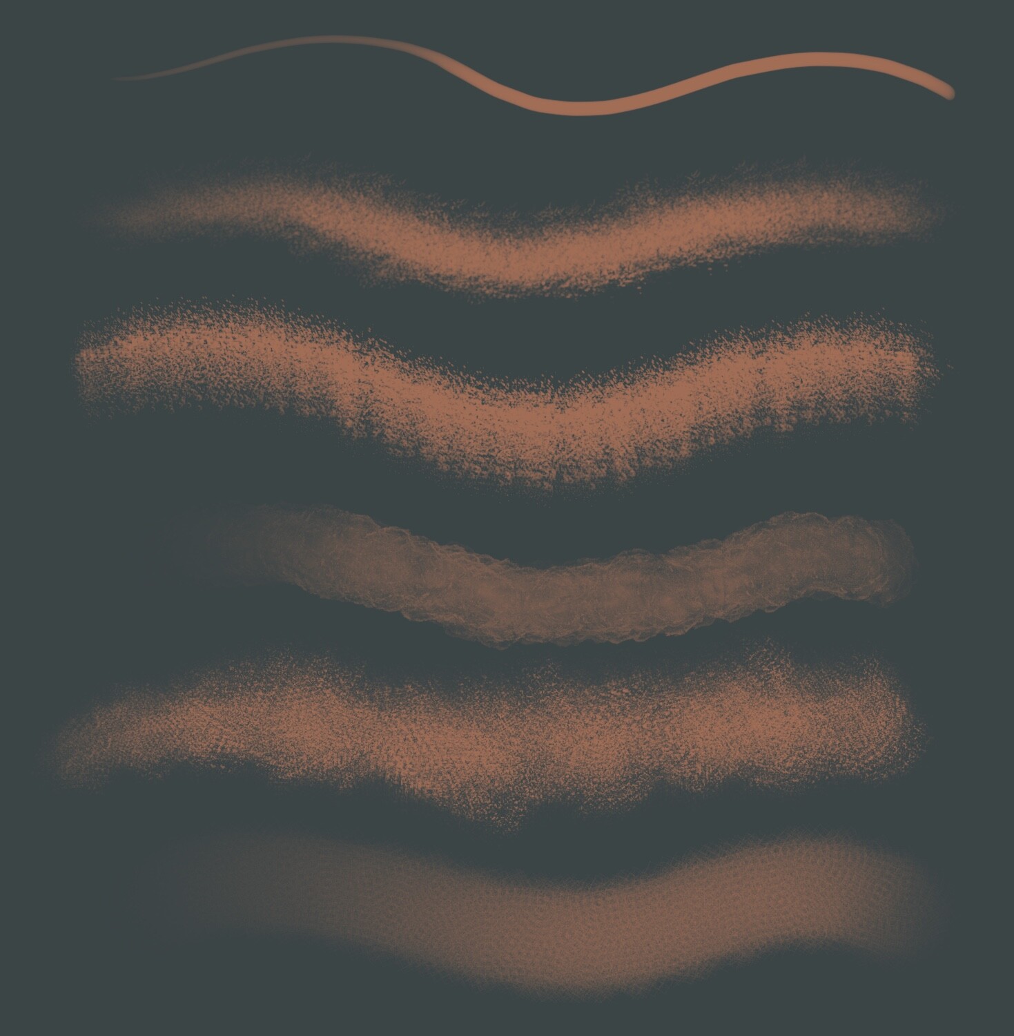 ArtStation Procreate Skin brush set Brushes