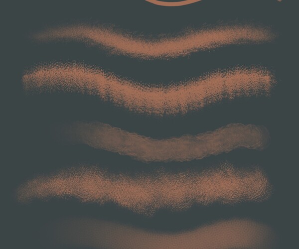 ArtStation Procreate Skin brush set Brushes