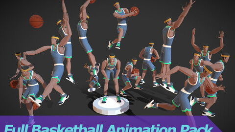 Studio33 Interactive [Basketball 8] FULL BASKETBALL ANIMATION PACK