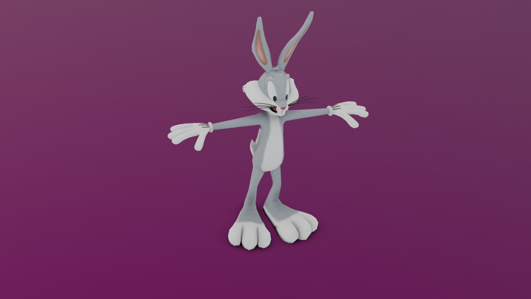 ArtStation - BUGS BUNNY CARTOON LOW POLY | Resources