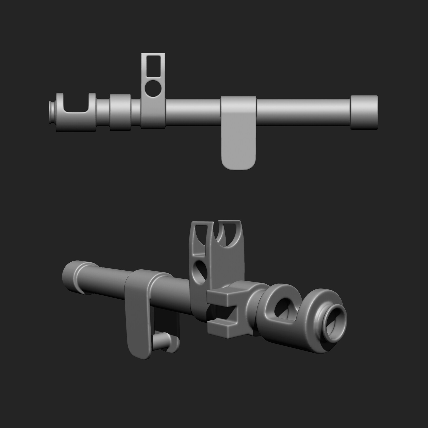 ArtStation Gun Parts IMM Brush Pack 20 in One Vol. 4 Brushes