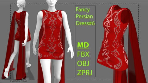 Fancy Persian Dress #6