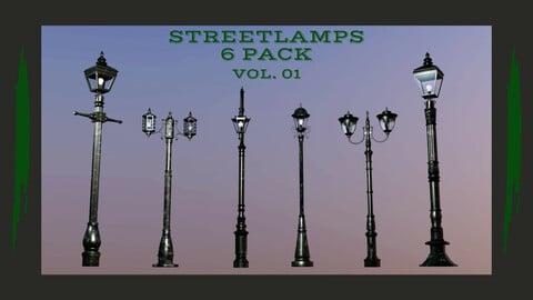Streetlamps 6Pack Vol. 01