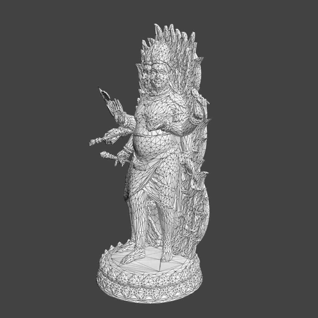 ArtStation Hindu God Statue 16K HD Texture 220826 Game Assets