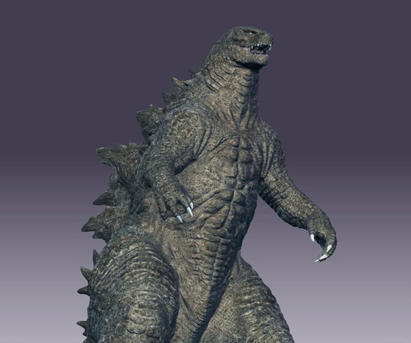 ArtStation - Godzilla High poly model | Game Assets