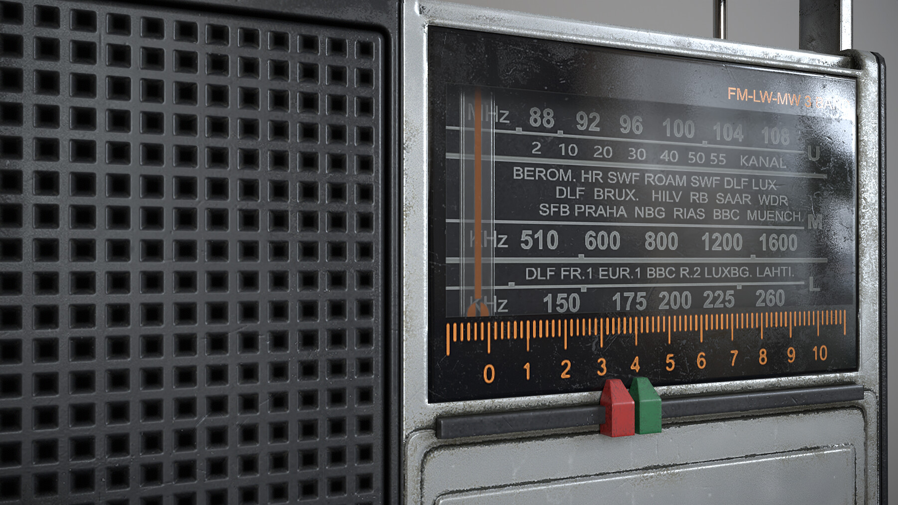 ArtStation - Retro Radio | Game Assets