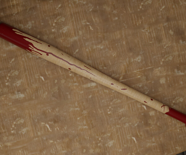 ArtStation Baseball Bat Game Assets