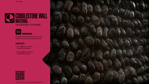 Substance Material - Cobblestone Wall