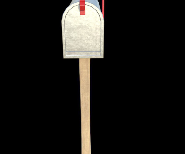 ArtStation - Mailbox - PBR - Textured | Game Assets