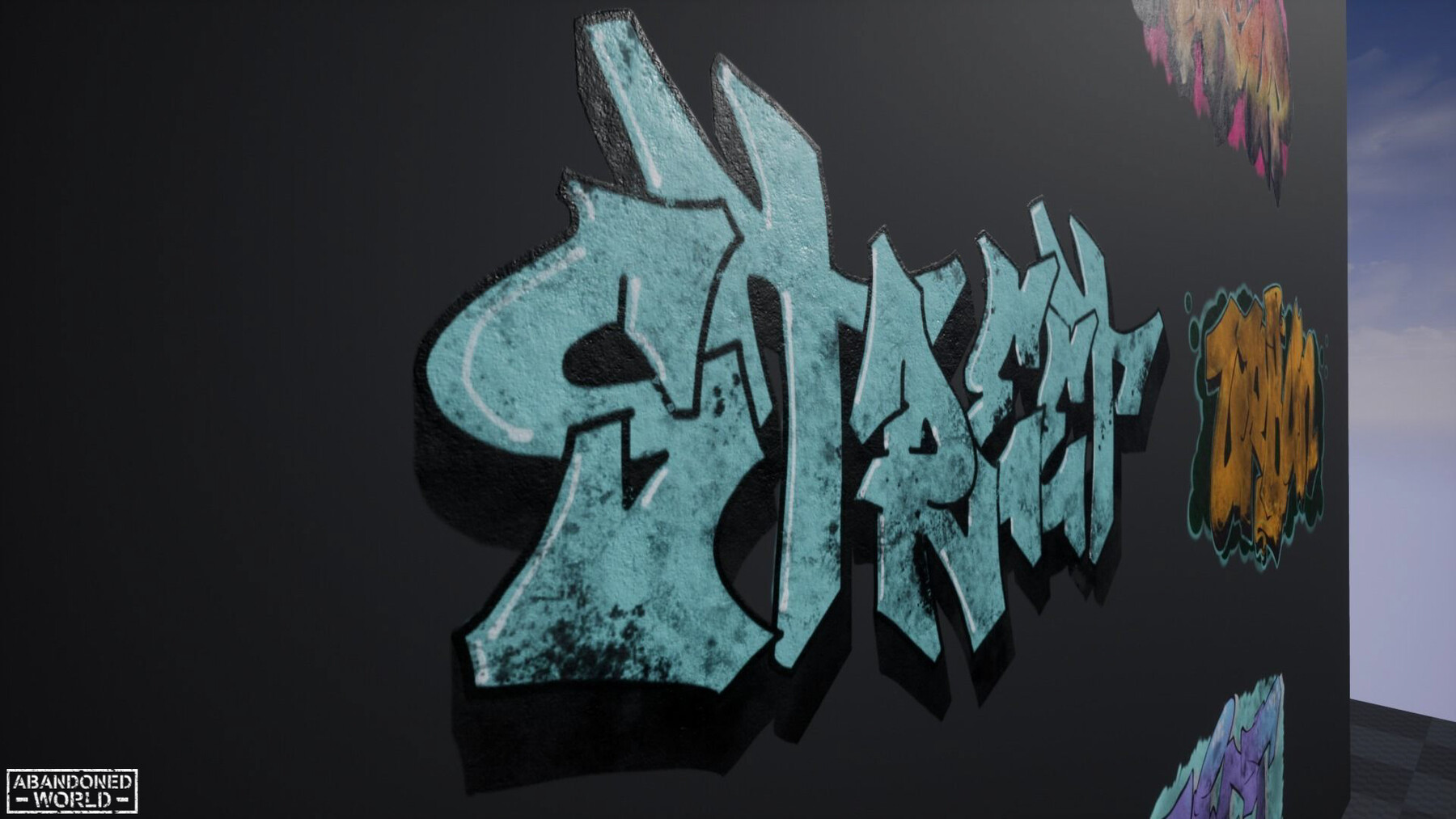 Graffiti Tags Decals in 2D Assets - UE Marketplace