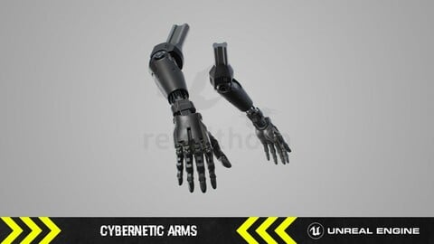 Cybernetic Arms - FPS Character arms [ Unreal Engine ]
