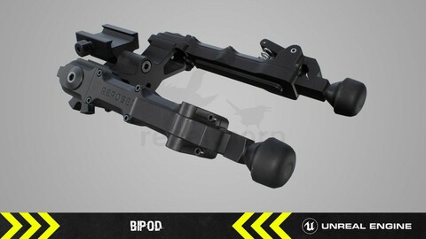 Bipod - FPS Weapon Attachment [ Unreal Engine ]