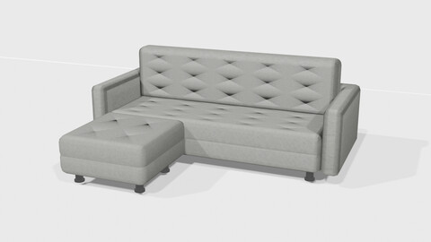 Low Poly Sofa