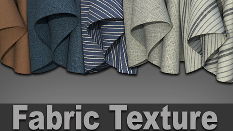 10 Fabric Textures Seamless and Tileable Vol. 1