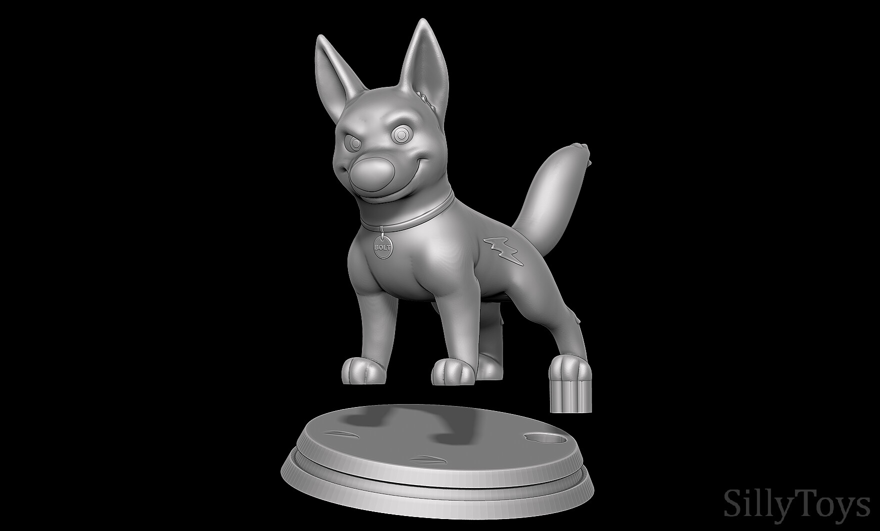 ArtStation - Bolt 3D print model | Resources