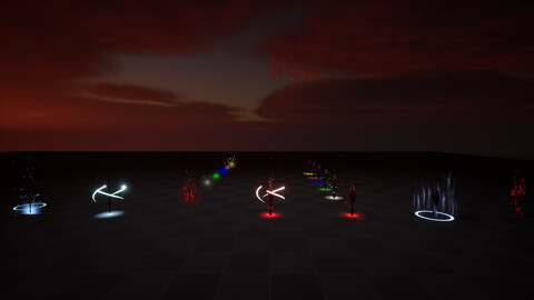 Loot Pick Ups VFX UE5