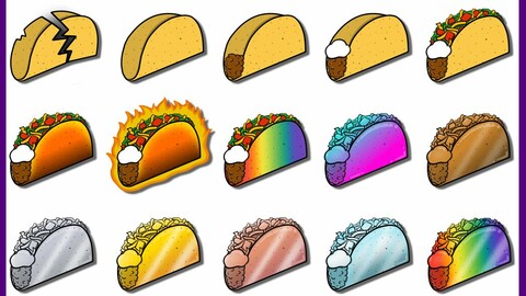 Twitch Sub Badges: Tacos