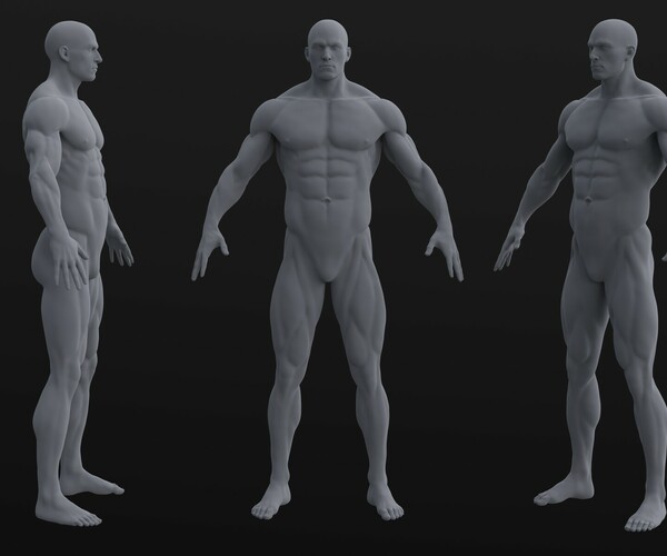 ArtStation - FREE Male Body