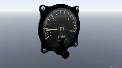 GERMAN RADIO ALTIMETER GAUGE