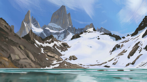 Introduction to Digital Landscapes Painting (SPANISH AUDIO)