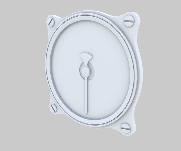 ArtStation GERMAN TACHOMETER GAUGE Game Assets