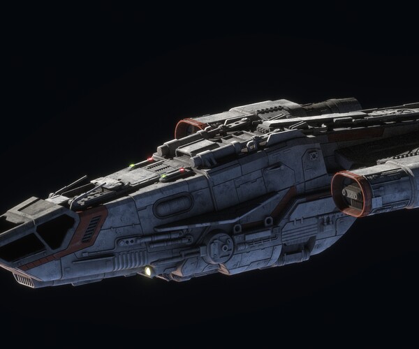 ArtStation - Bounty Hunter Ship - Star Wars | Resources