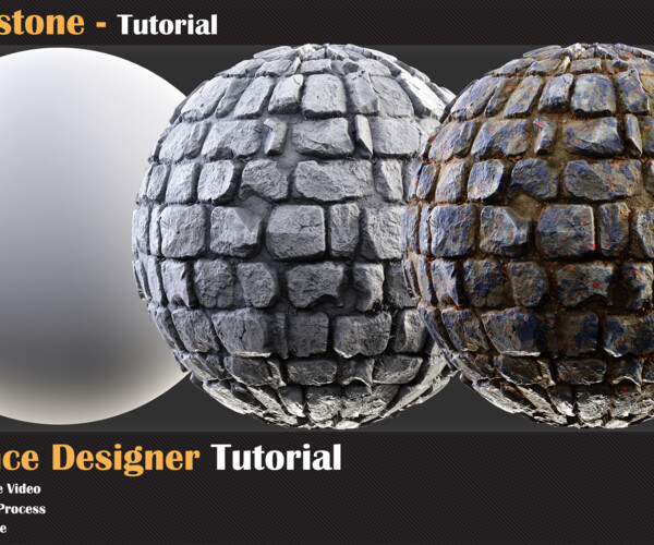 ArtStation - Cobble Stone Tutorial - VOL 13 | Tutorials