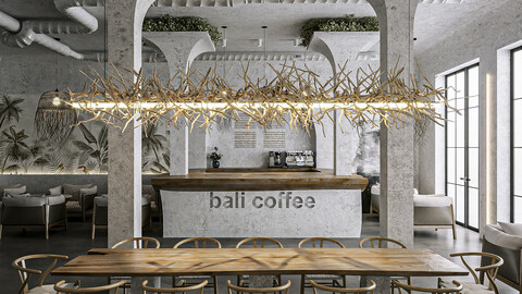 Modern style coffee shop design 03