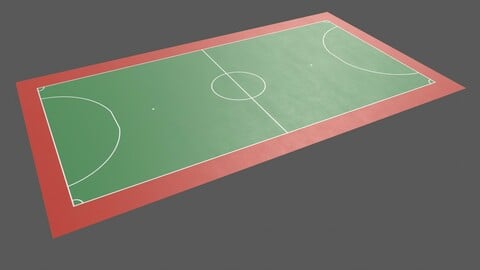 PBR Soccer and Football Court Floor