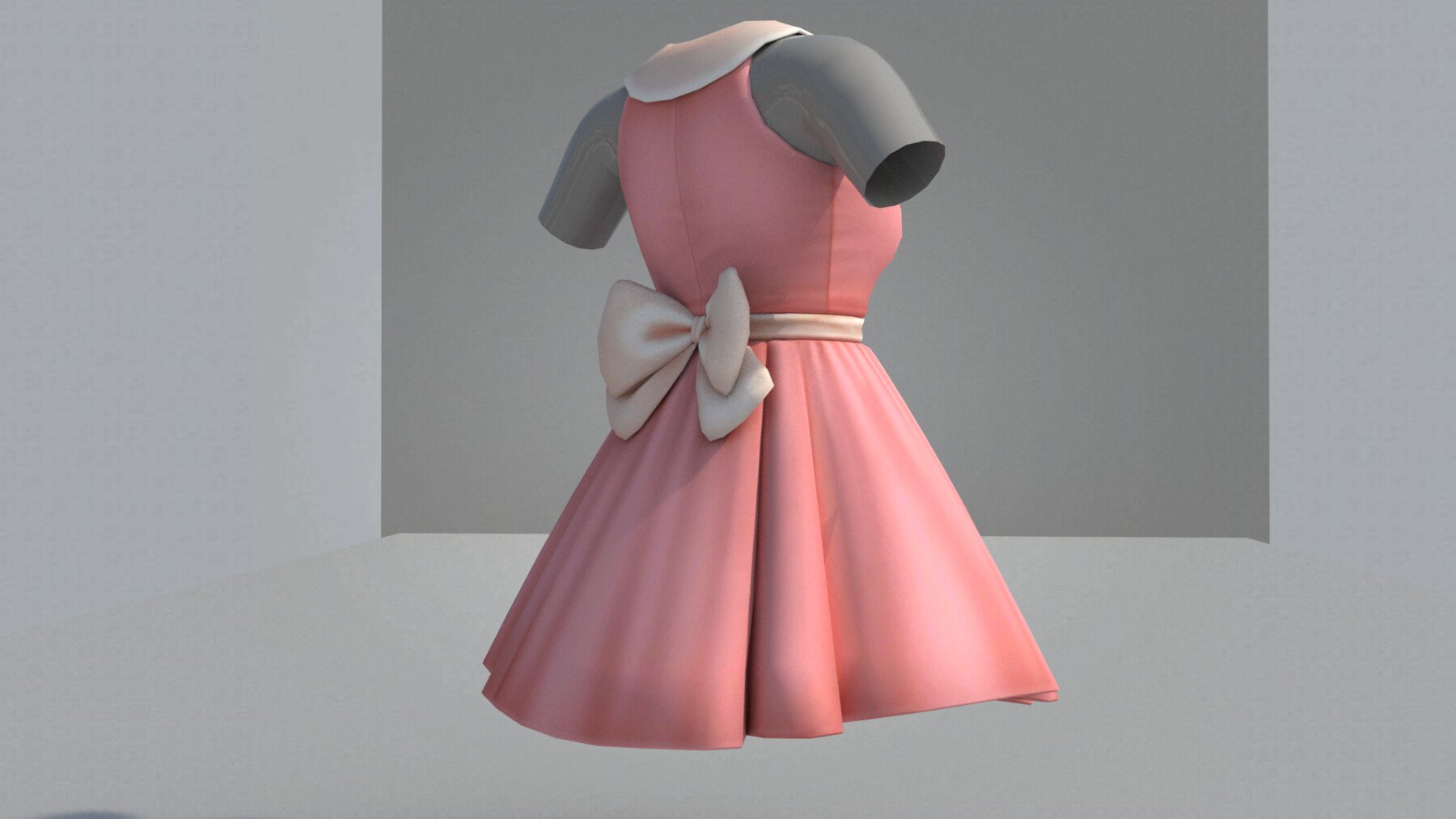 ArtStation - Pink ballroom dance dress dress | Resources