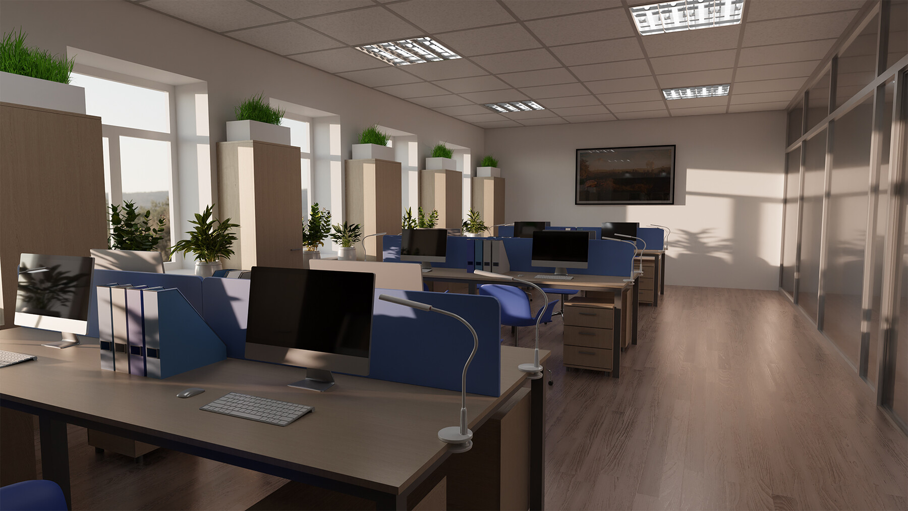 ArtStation Office 3D Model Resources