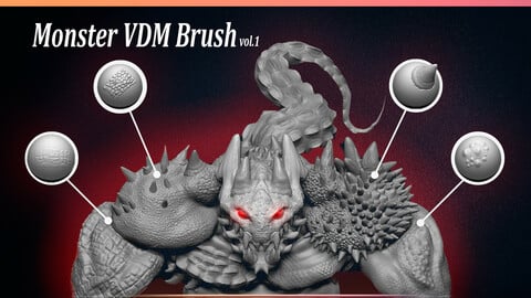 Monster VDM Brush .Vol1