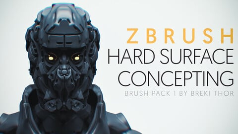 ZBrush - Brush Pack I - Hard Surface Concepting & Design