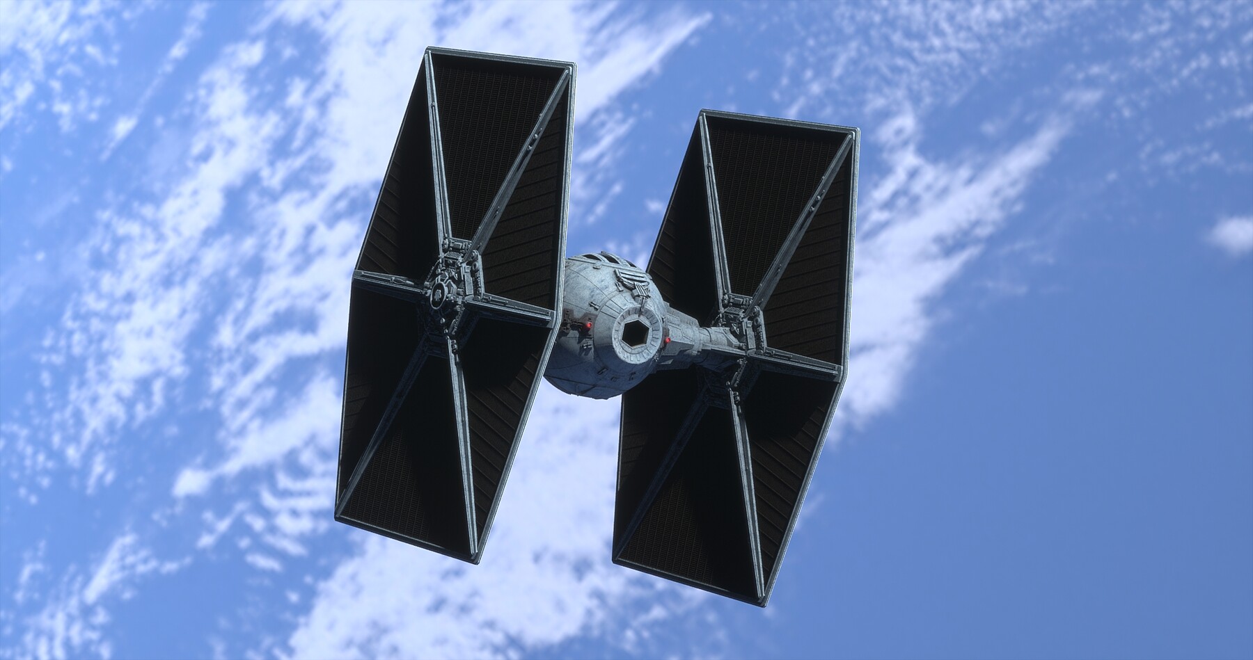 skywalker saga tie fighter
