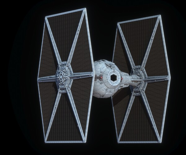 ArtStation - Tie Fighter - Star Wars | Resources