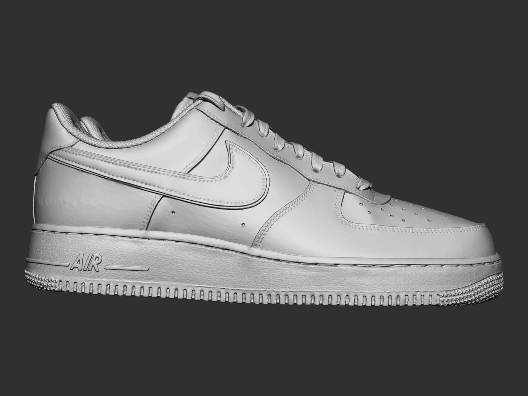 ArtStation - Nike Air Force 1 low 3D Print mesh footwear yeezy adidas ...