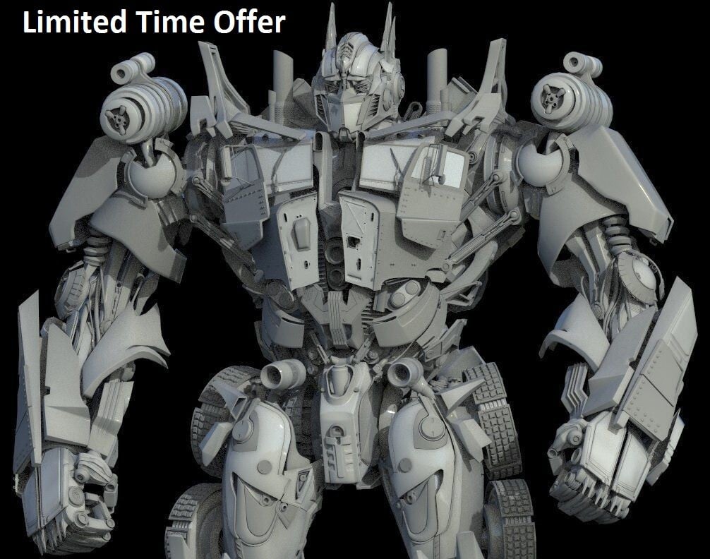 ArtStation - Optimus Prime 3D Robot | Resources