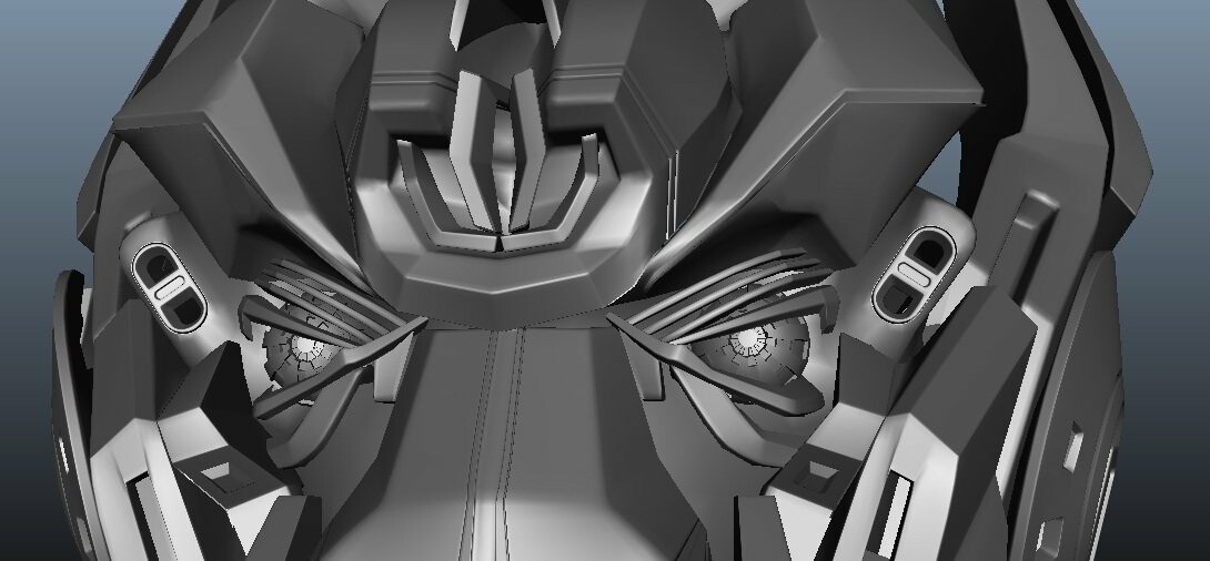 ArtStation Ironhide Head Transformers Resources