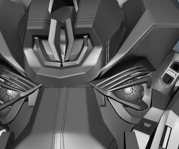 ArtStation Ironhide Head Transformers Resources