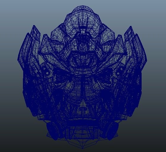 ArtStation Ironhide Head Transformers Resources