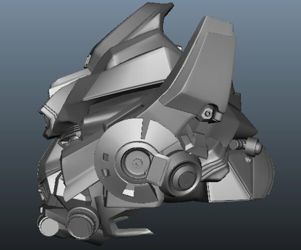ArtStation Ironhide Head Transformers Resources