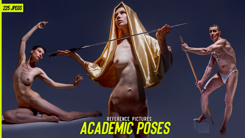 Academic Poses Reference Pictures