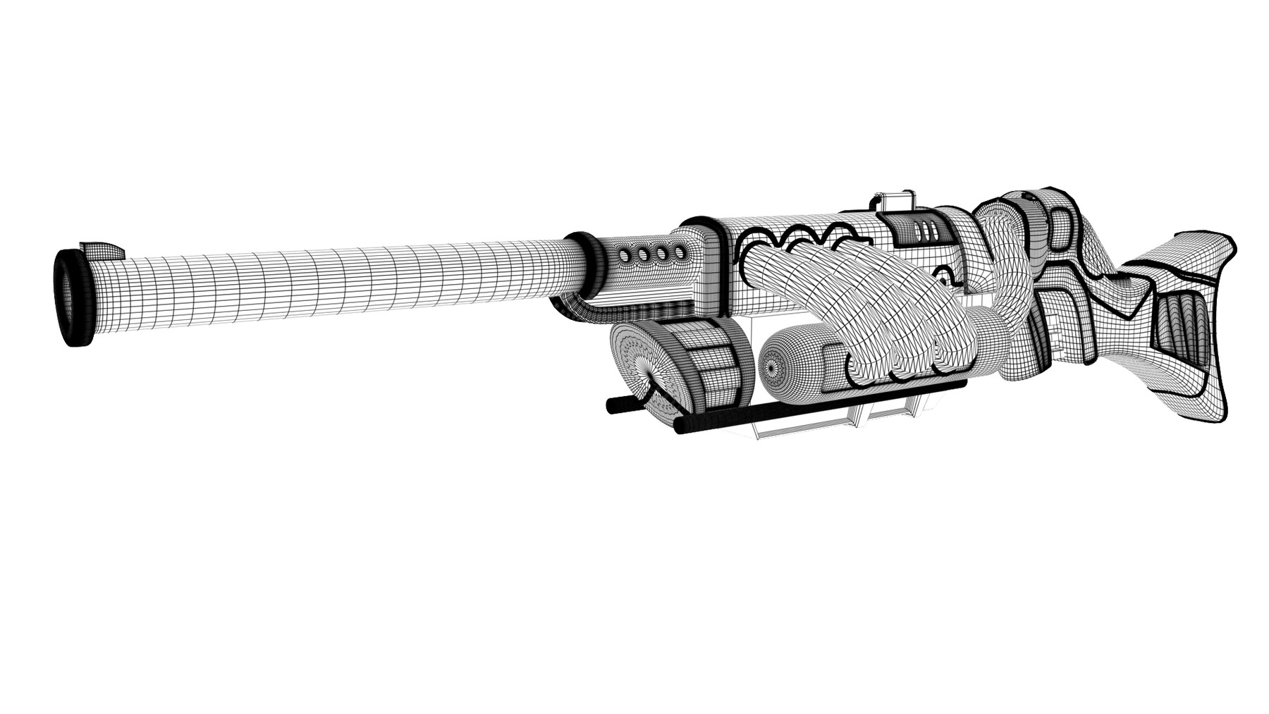 ArtStation Gun Asset Game Ready Gun Asset Game Assets