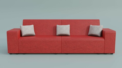 Red Family Couch