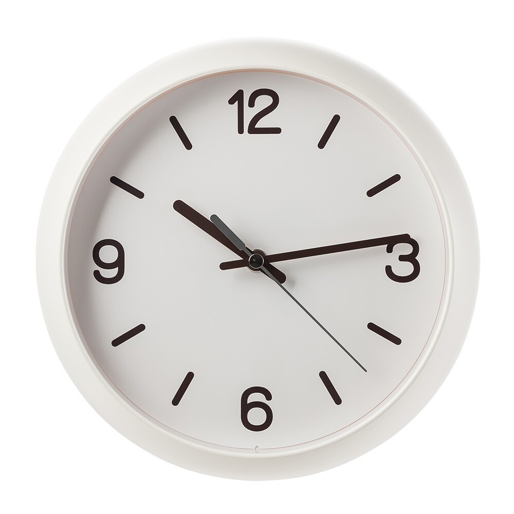 ArtStation White Dome Round Noiseless Wall Clock Resources