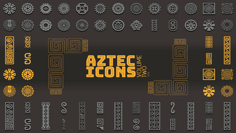 Aztec VECTOR ICONS Volume 2