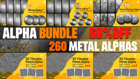 Metal Alpha Bundle ( 260 Alphas ) 60% OFF