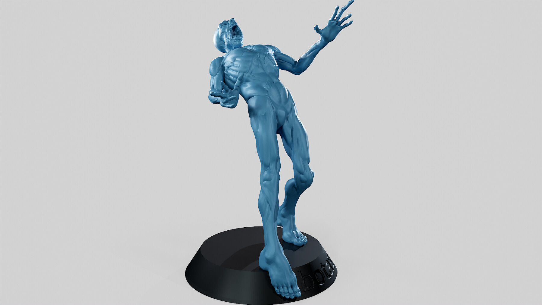 ArtStation Zombie Undead Pose 05 3D printable model Resources