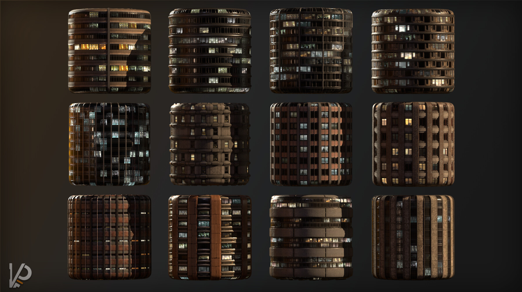 ArtStation - Building Facade Materials | Resources